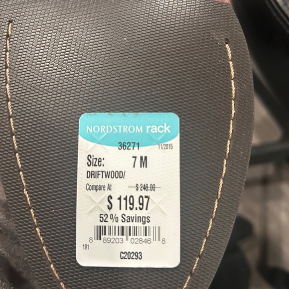 Cole Haan Men's Brown Leather Chukka Boots with Tan Collar - Picture 14 of 15